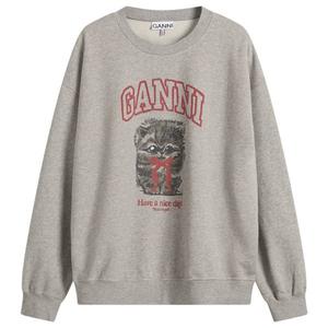 Свитшот Isoli с круглым вырезом Ganni, Paloma