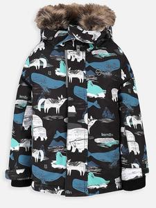 Lemon explore Зимняя куртка черного цвета