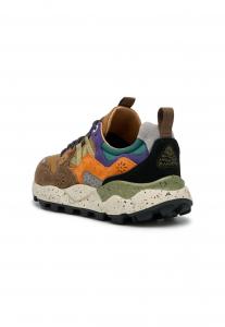 Кроссовки на шнуровке YAMANO 3 Flower Mountain, коньяк