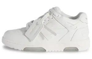 Женская обувь для скейтбординга OFF-WHITE Out Office, White/Gray