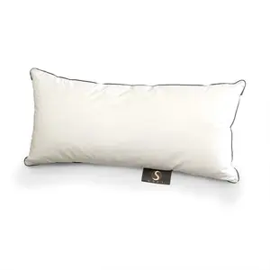 Подушка с синтетическим наполнителем S-Loft, объемная и уютная Наполнение: двойное полое волокно S-Loft Чехол: хлопок 1 шт. Подушка 40x80, 80x80 см, подходит для людей с аллергией (аллергия на пыль домашних животных) Stendebach, Champagner