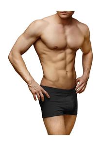 6 мужских боксеров из вискозы в подарочной упаковке normani, черный