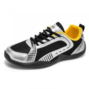 JETRAM Водонепроницаемые и износостойкие повседневные туфли мужские черные, цвет Black