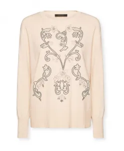 Вышитая рубашка Elena Mirã², белый