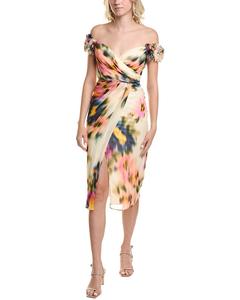 Платье миди Карла Руис Carla Ruiz, белый