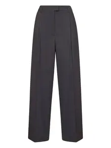 Широкие брюки со складками Blanca Vita, серый