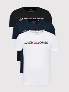 Комплект из 3 футболок приталенного кроя Jack&Jones, мультиколор