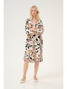 Платье Cuadrey свободного кроя в оранжево-розовом цвете CULTURE