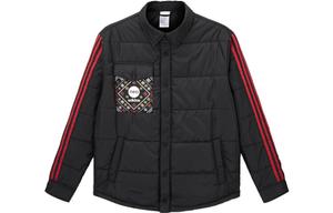 Стеганая куртка мужская черная Adidas Neo, черный