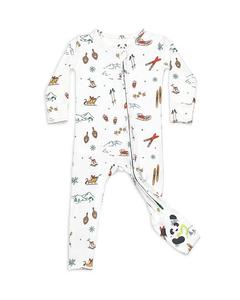 Унисекс Винтаж Праздничный Кабриолет Футболка Bellabu Bear, белый