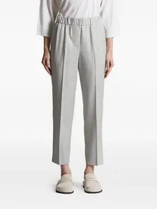 Брюки с эластичной талией Peserico, серый