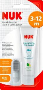 Набор для чистки зубов Nuk First с 3 месяцев.