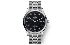 TUDOR Часы 1926 Collection Automatic Mechanical Movement Men's Watch Watch 41mm Black Dial Steel Watch Case Steel Strap, Black