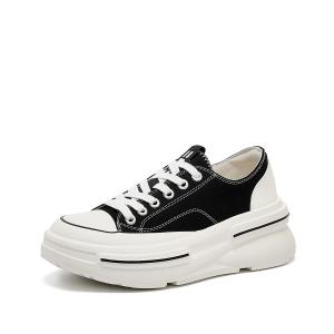 ELLE Дышащие износостойкие легкие женские низкие кеды желтые, цвет Yellow