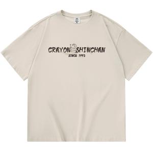 Футболка унисекс Crayon Shinchan/Crayon Shinchan, Розовый