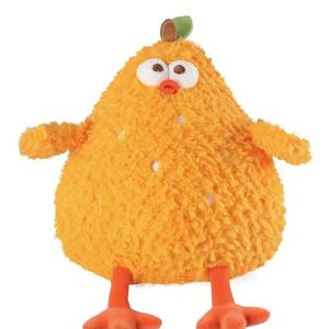 Плюшевая кукла Dun Chicken Fried Chicken, высота 23см/33см Fox fairy, оранжевый