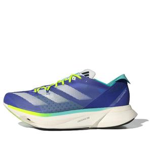 Кроссовки adizero adios pro 3 'cobalt blue zero metalic lucid lemon' Adidas, синий