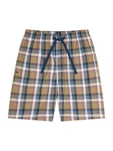 Пижамные штаны SCHIESSER  Bermuda - Mix + Relax, Beige/Blue/Curry