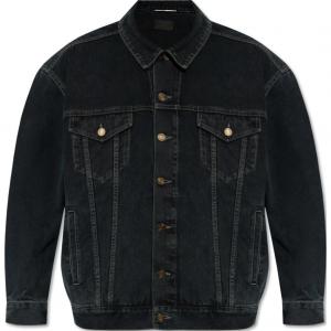 Джинсовая куртка мужская черная Saint Laurent, черный