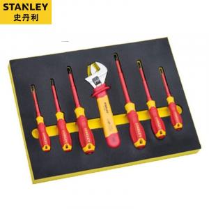 Набор разводных ключей Stanley, 7 предметов, изолированная отвертка VDE, набор разводных ключей, STMT77891-23
