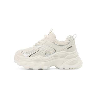 Кроссовки BOERDIQI Chunky Sneakers Women's Low-top, белый