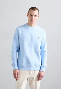 Облегающая толстовка с зебровым принтом Ps Paul Smith, Light Blue