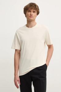 Хлопковая футболка Connor Pepe Jeans, бежевый