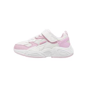 Износостойкие термокроссовки для детей, низкие, для повседневной носки Skechers Kids, белый/розовый