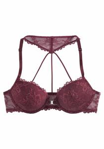 Бюстгальтер с эффектом пуш-ап LASCANA, фиолетовый
