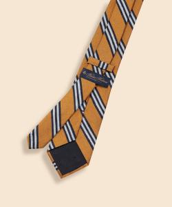 Шелковый галстук в полоску Shantung BB#1