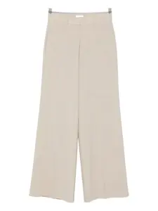 Прямые брюки из смесовой шерсти P.A.R.O.S.H., нейтральный