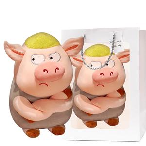 Плюшевая кукла Pulling Pig, Angry Pig, Quirky Cross Eyed Pig, высота 40см/50см/60см Bobby Bear