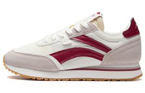 Кроссовки женские ChengFeng Running Shoes Low-top Off-white / Whitebait Gray / Deep Red Lining