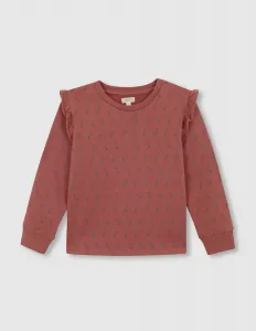 Розовая детская толстовка с принтом Gocco