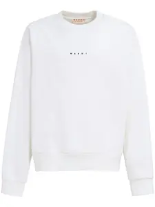 Толстовка с логотипом Marni, белый