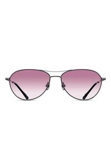 Солнцезащитные очки в оправе «пилот» Matsuda, черный