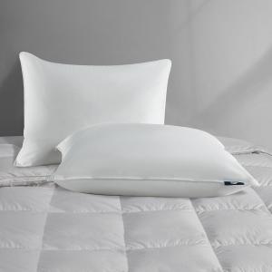 Serta Подушка Serta Hotel Collection, гусиное перо, средняя жесткость, хлопок White