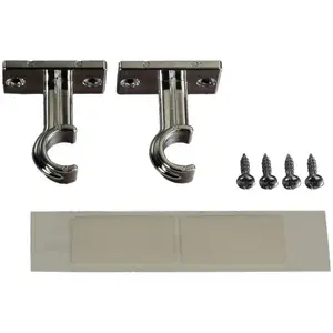 Липкая основа для кафе-штанг Ø 12 мм Liedeco, Chromfarben