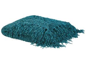 Мягкое одеяло Beliani HAMAT, зеленый - текстиль - 150 x 1 x 200 см