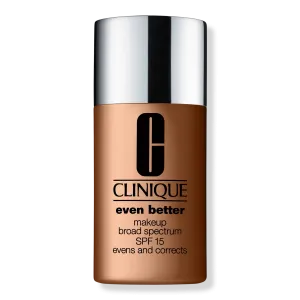 Тональный крем Even Better Makeup Broad Spectrum SPF 15 Clinique, WN 124 Sienna (deep, warm-neutral undertones)