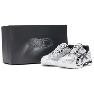 GEL Nimbus 10.1 кроссовки для бела низкие унисекс белый серый ASICS, белый серый