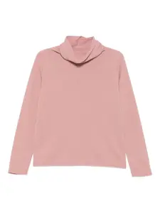 Свитер с высоким воротником Le Tricot Perugia, розовый