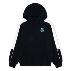 Детская толстовка Converse с окантовкой и цветными блоками Converse kids, черный