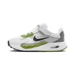 Кроссовки Air Max Solo Kids PS Low-top белые/зеленые хлорофилл/дымчато-серые/черные Nike, белый/зеленый