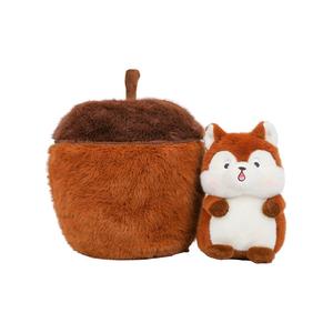 Плюшевая кукла Little Oak Surprise Squirrel, съемная кукла, плюшевая игрушка, высота 30см/40см XIWANTONG