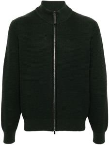 Canali шерстяной кардиган, зеленый