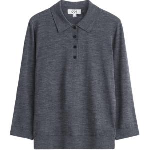 COS Женская поло серый