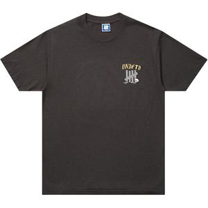 Футболки Unisex с круглым вырезом, тонкие, плотные UNDEFEATED, серый
