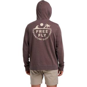 Мужская флисовая толстовка Rising Tide Free Fly, Heather Chestnut