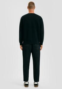 Джемпер STREETS KAPSEL MIT APPLIKATION QS, черный